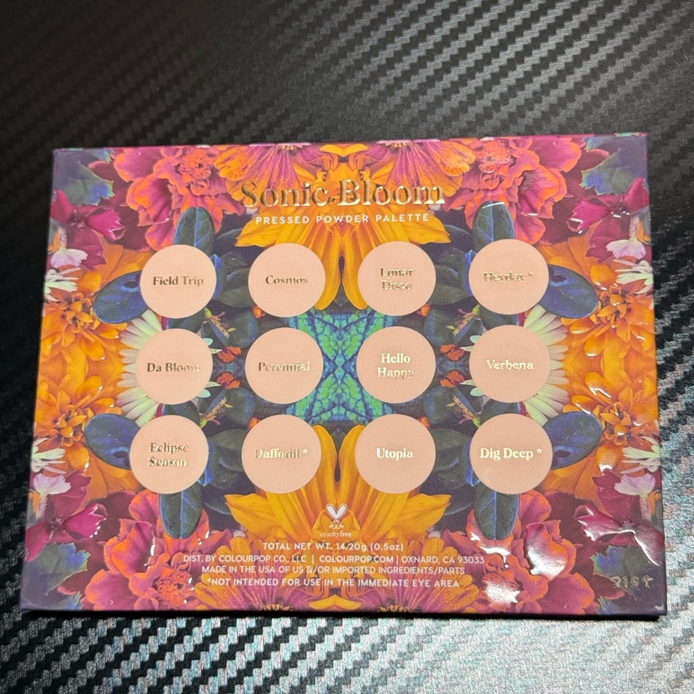 ColourPop Eyeshadow Palette - Sonic Bloom - Picture 6 of 6